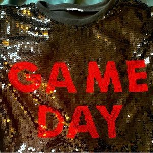 Why Brand Sequin Dress Black and Red O/S